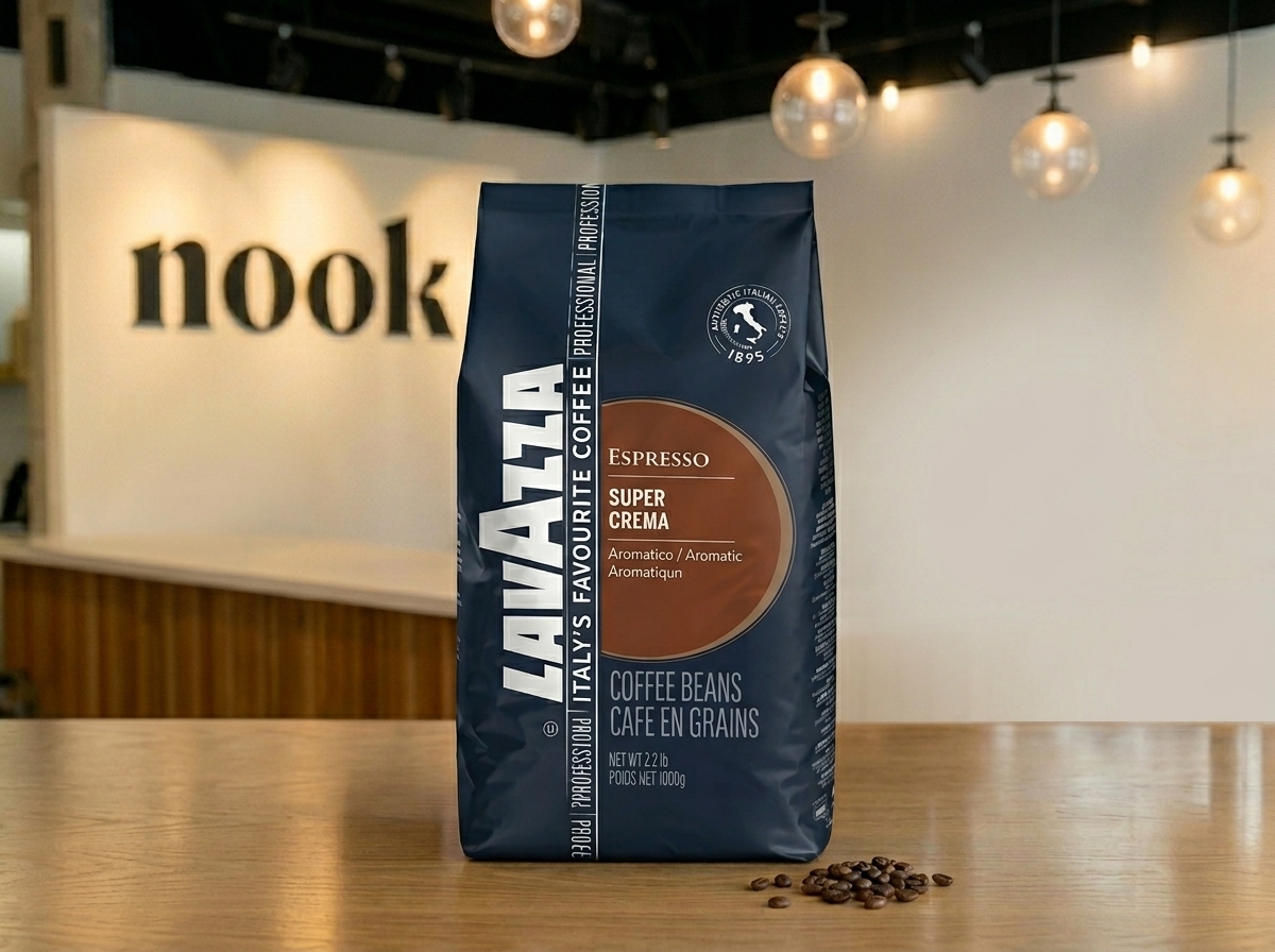 Lavazza Super Crema, Whole Bean Coffee