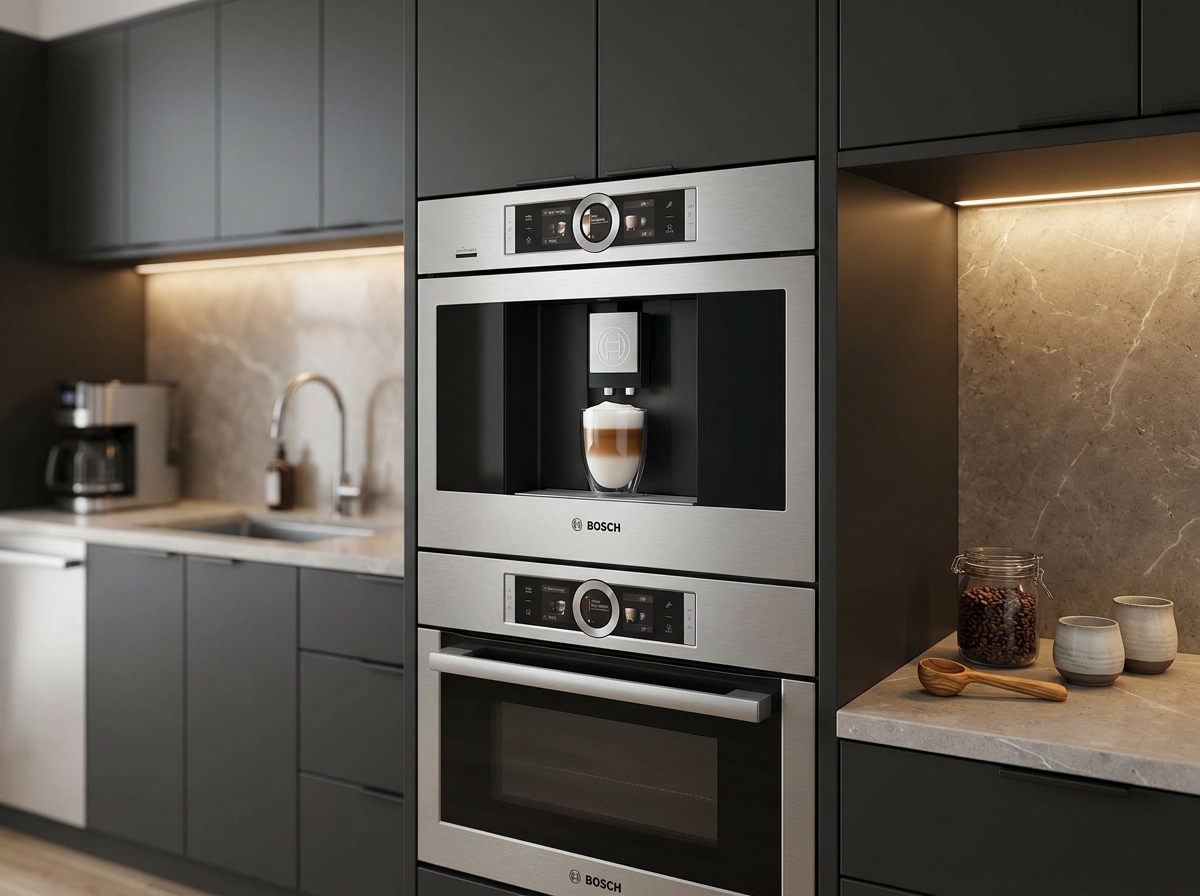 Bosch BCM8450UC 24″ UL Built-In Coffee Machine