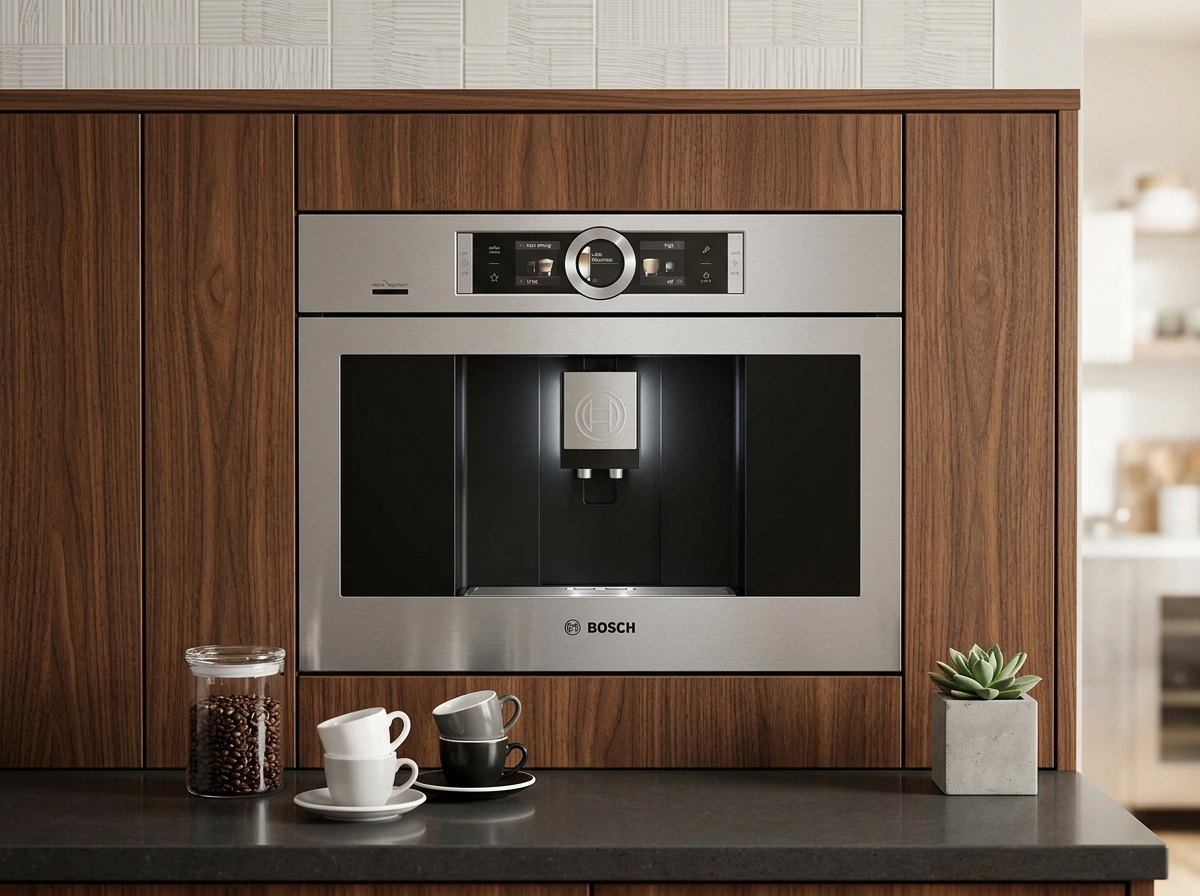 Bosch BCM8450UC 24″ UL Built-In Coffee Machine