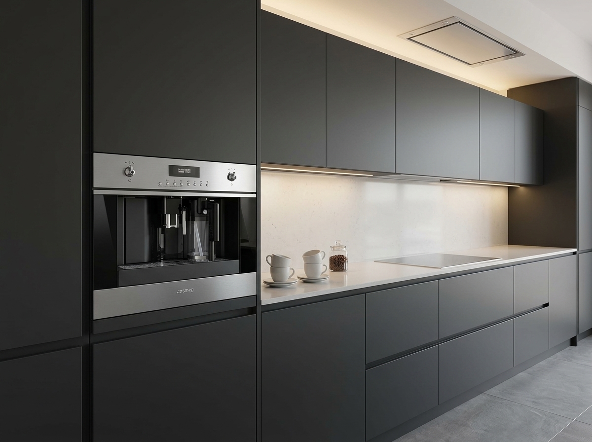 Smeg CMSU6451X 24″ Built In Fully Automatic Coffee Machine