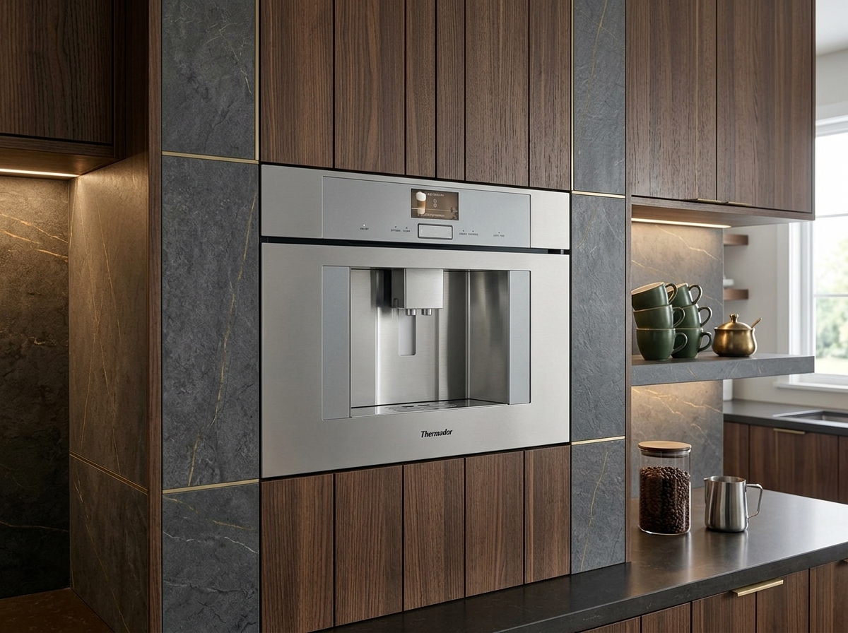 THERMADOR TCM24RS 24″ One Touch Function Fully Automatic Built-in Coffee Machine
