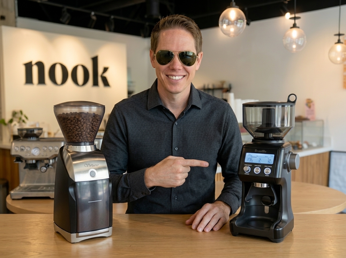 Breville Smart Grinder Pro vs. Baratza Virtuoso