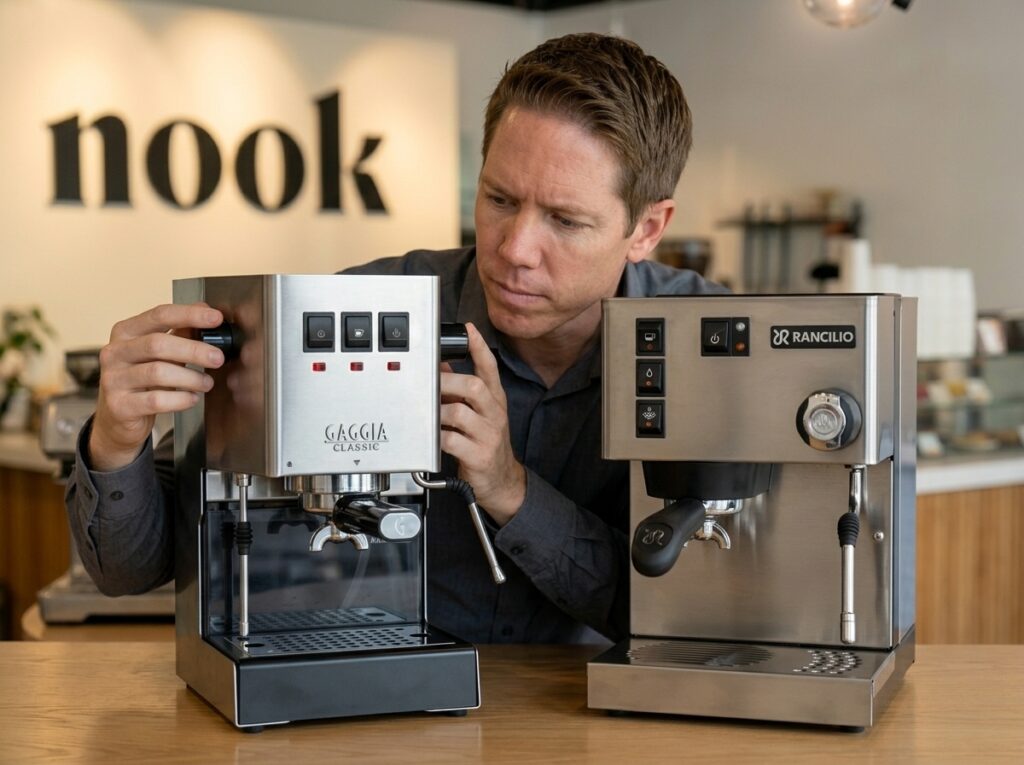 Gaggia Classic vs. Rancilio Silvia