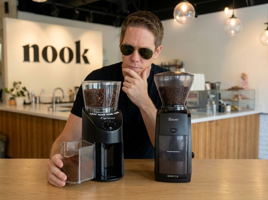 Capresso 560.01 Infinity vs. Baratza Encore Coffee Grinders